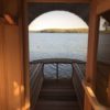 76" x 8' Panoramic View Barrel Sauna - Image 9