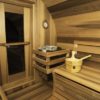 84" x 6' Panoramic View Barrel Sauna - Image 8