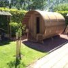 84" x 7' Panoramic View Barrel Sauna - Image 8