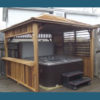 8x8 Red Cedar Echoe Gazebo - Image 3