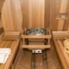Clear Red Cedar Barrel Sauna 6x6 - Image 4