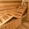 Clear Red Cedar Barrel Sauna 7x7 - Image 3