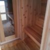 Knotty Red Cedar Barrel Sauna 7x6 - Image 4