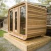 Clear Cedar Luna Sauna - Image 2