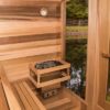 Clear Cedar Luna Sauna - Image 3