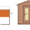 Outdoor Yoga Sport Sauna - Image 6