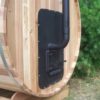 Clear Red Cedar Barrel Sauna 6x8 - Image 8